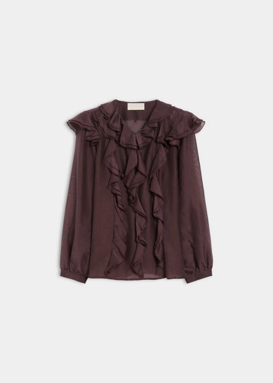 BLUSA IN MISTO SETA - CLEOPATRA