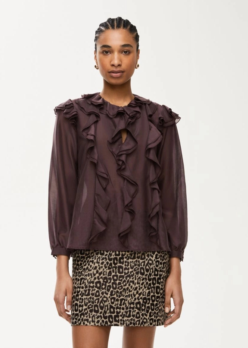 BLUSA IN MISTO SETA - CLEOPATRA