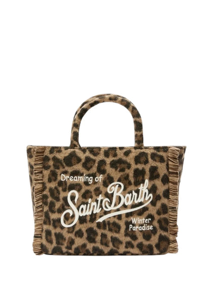BORSA COLETTE FELT LEOPARD MIDI 18 EMB - COL0037 00223I