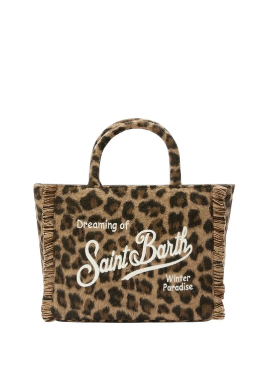 BORSA COLETTE FELT LEOPARD MIDI 18 EMB - COL0037 00223I