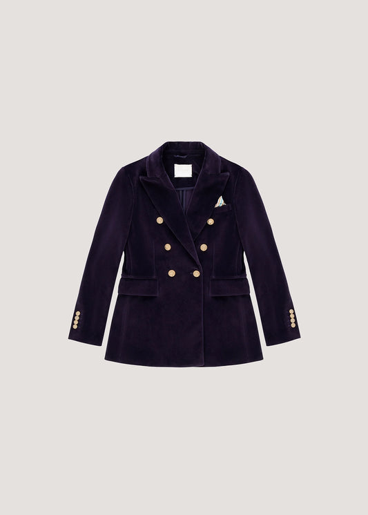GIACCA DOPPIOPETTO VELOUR - FD3623