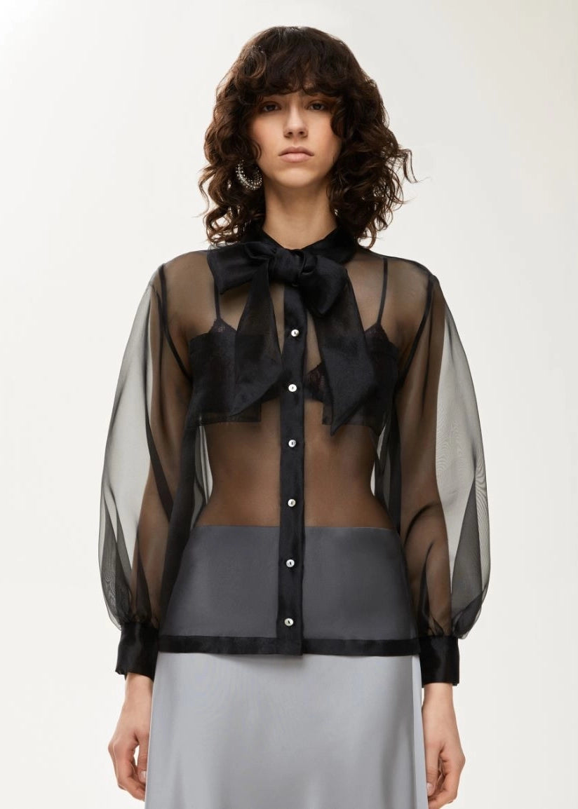 CAMICIA IN ORGANZA - FILIPPO