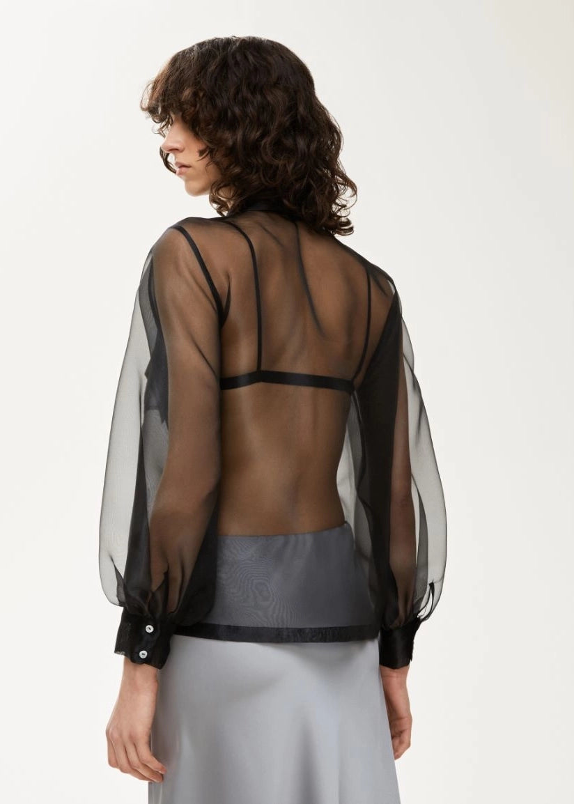CAMICIA IN ORGANZA - FILIPPO