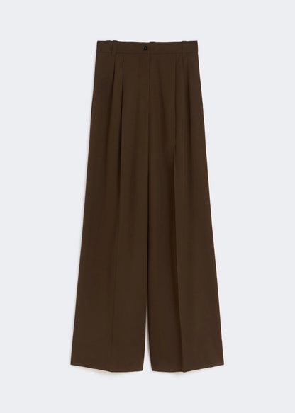 PANTALONE IN LEVANTINA DI LANA - GARENNA