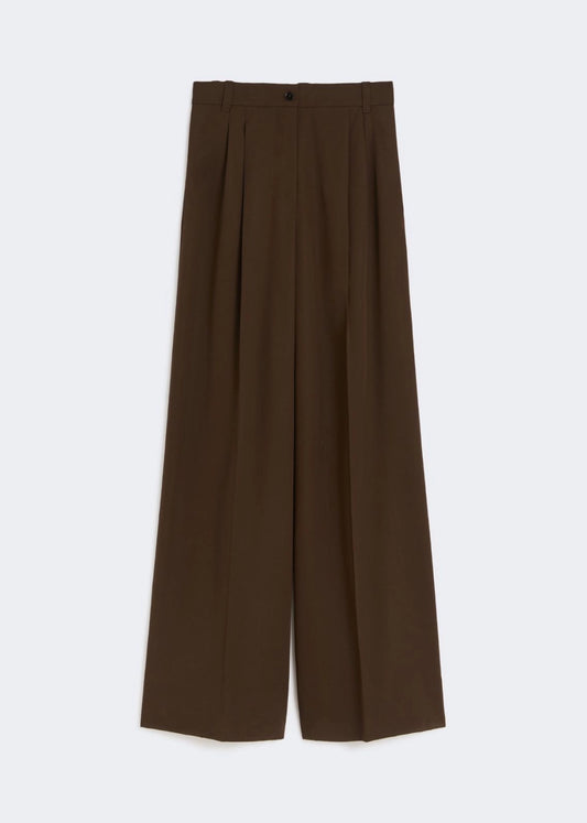 PANTALONE IN LEVANTINA DI LANA - GARENNA