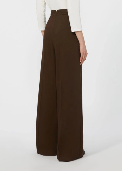 PANTALONE IN LEVANTINA DI LANA - GARENNA