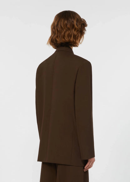 BLAZER IN LEVANTINA DI LANA - GINSENG