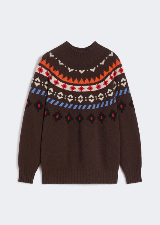 MAGLIA IN LANA JACQUARD - HARDY