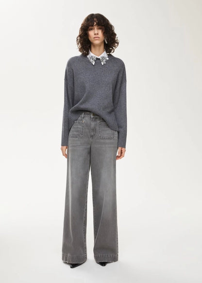 JEANS WIDE LEG - NINAREAL