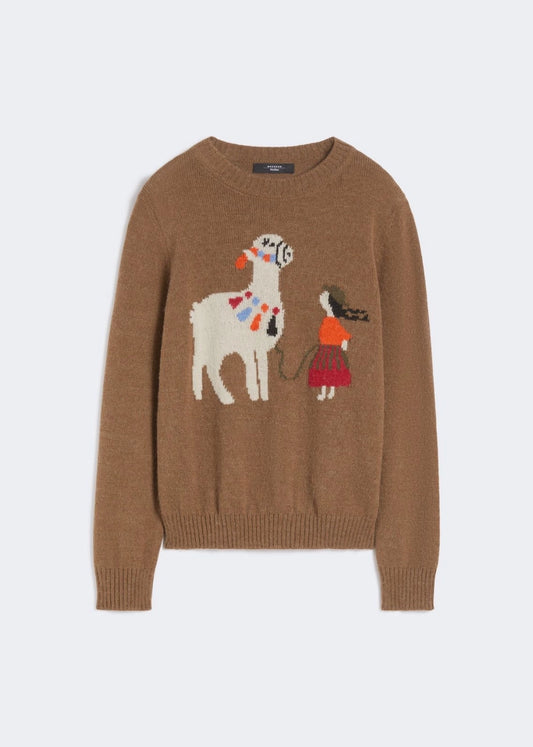 MAGLIA IN ALPACA E LANA - NITRA