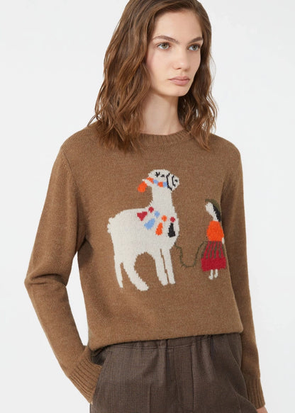 MAGLIA IN ALPACA E LANA - NITRA