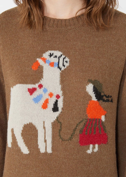 MAGLIA IN ALPACA E LANA - NITRA