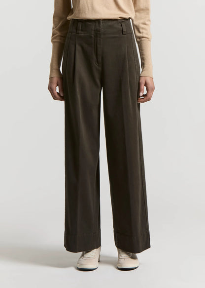 PANTALONE IN GABARDINA DI COTONE SOFT STRETCH - P04699T3-02487