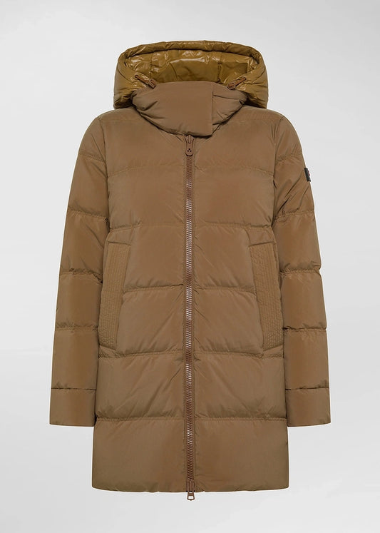 PIUMINO CON CAPPUCCIO IN CONTRASTO MATERIALE - UNIX ML BMAT PED4838