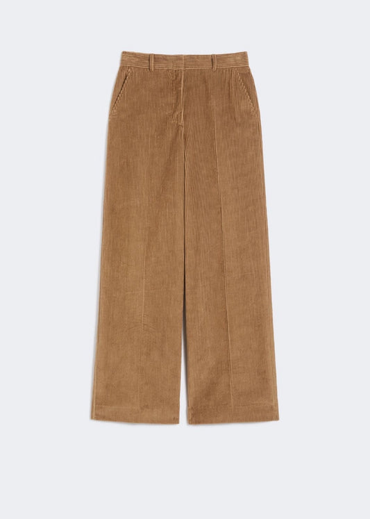 PANTALONE AMPIO IN VELLUTO A COSTE - TANIA