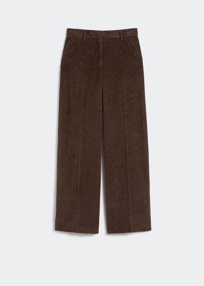 PANTALONE AMPIO IN VELLUTO A COSTE - TANIA