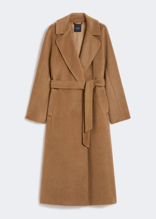 CAPPOTTO LUNGO IN LANA E ALPACA - TEMPERA