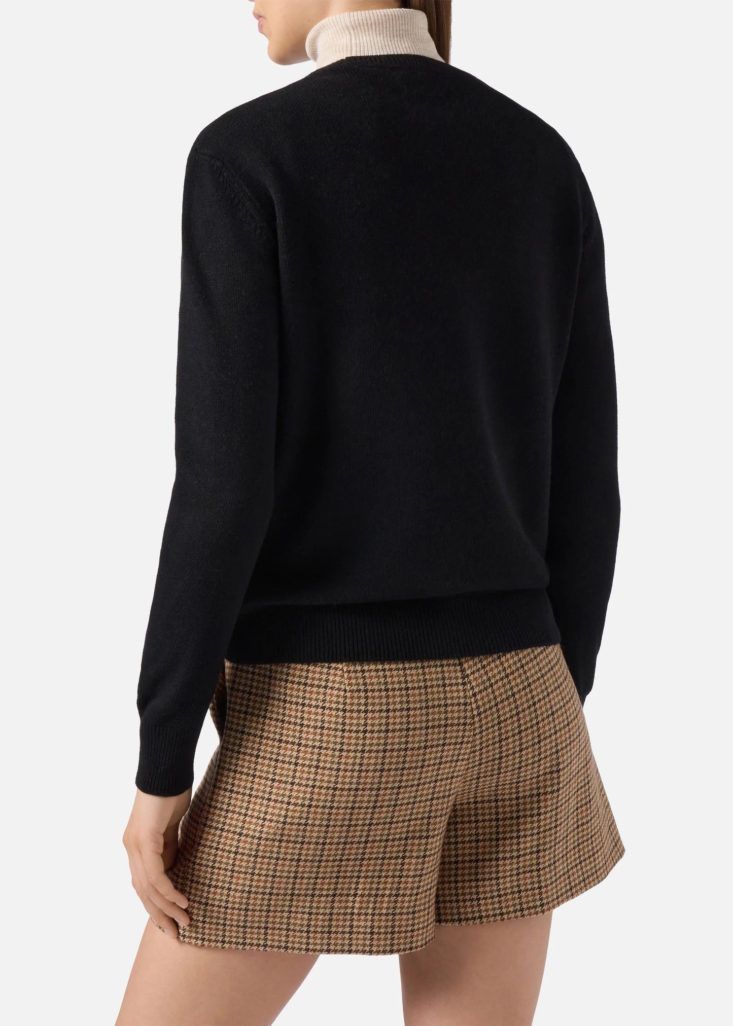 MAGLIONE NEW QUEEN IN MISTO CASHMERE | VACANZE DI NATALE SPECIAL EDITION - QUE0010