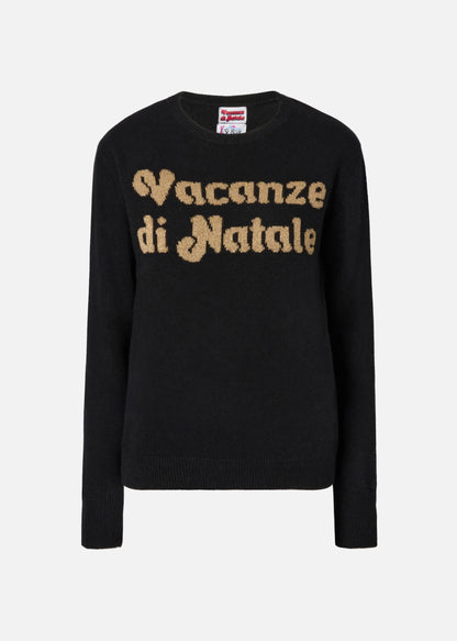 MAGLIONE NEW QUEEN IN MISTO CASHMERE | VACANZE DI NATALE SPECIAL EDITION - QUE0010