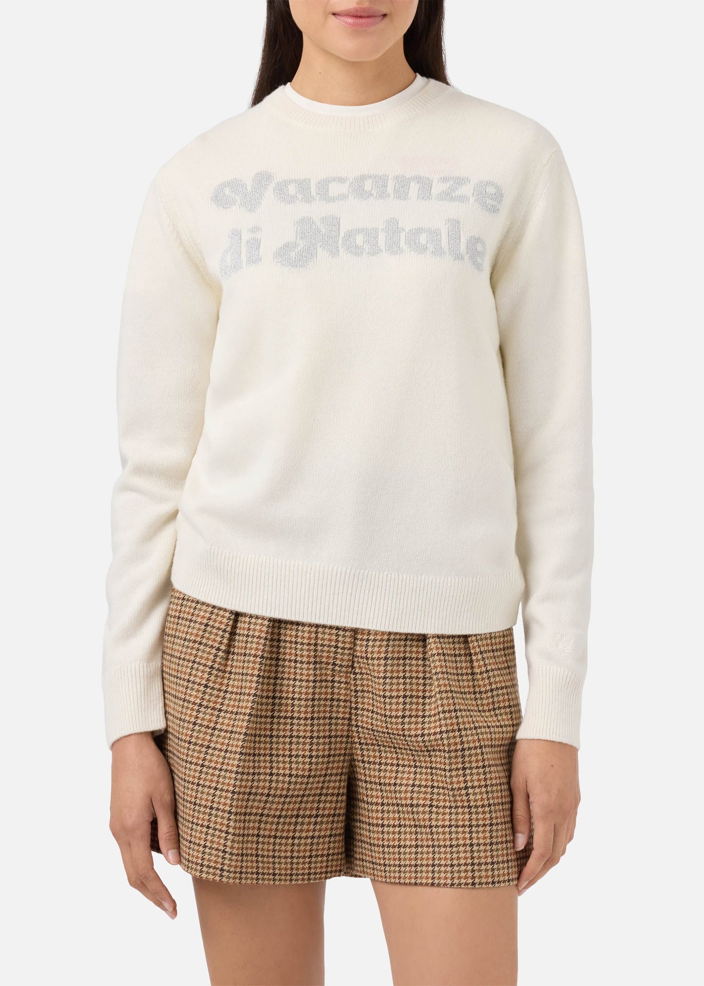 MAGLIONE NEW QUEEN IN MISTO CASHMERE | VACANZE DI NATALE SPECIAL EDITION - QUE0010