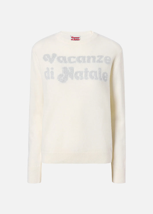 MAGLIONE NEW QUEEN IN MISTO CASHMERE | VACANZE DI NATALE SPECIAL EDITION - QUE0010