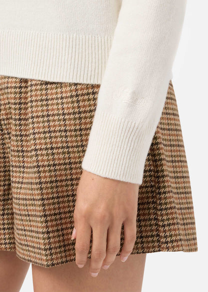 MAGLIONE NEW QUEEN IN MISTO CASHMERE | VACANZE DI NATALE SPECIAL EDITION - QUE0010