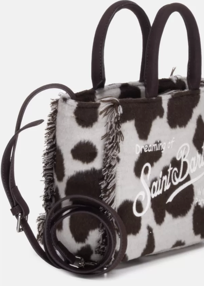 BORSA VANITY MINI FELT COW 10 EMB - VAMI024 01434I