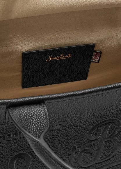 BORSA VANITY BAG GRANDE IN PELLE MARTELLATA - VANBG001