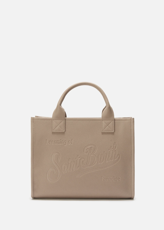BORSA A SPALLA VANITY BAG LARGE IN PELLE MARTELLATA- VANMD001