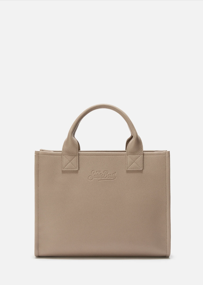 BORSA A SPALLA VANITY BAG LARGE IN PELLE MARTELLATA- VANMD001
