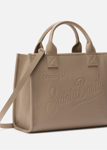 BORSA A SPALLA VANITY BAG LARGE IN PELLE MARTELLATA- VANMD001