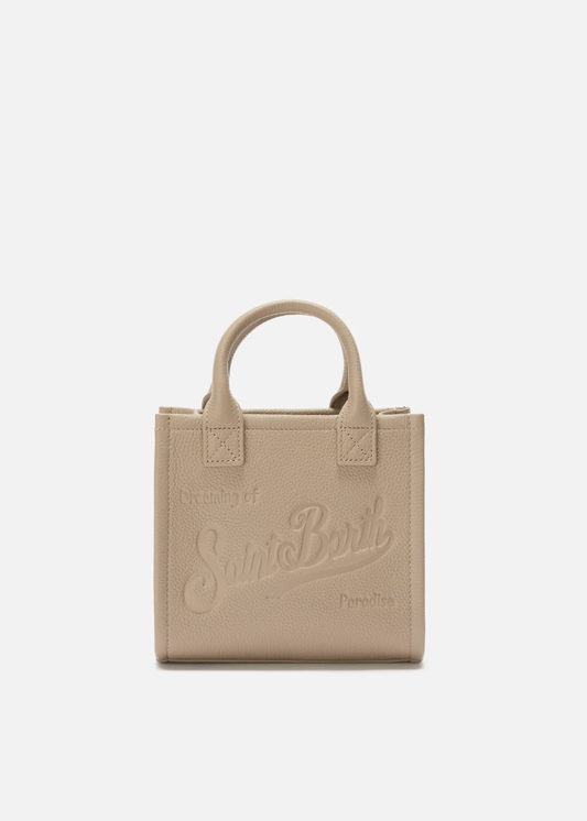 BORSA A SPALLA VANITY BAG MINI IN PELLE MARTELLATA- VANMD001