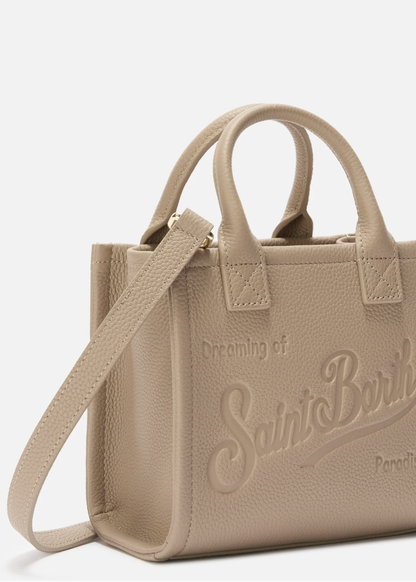 BORSA A SPALLA VANITY BAG MINI IN PELLE MARTELLATA- VANMD001