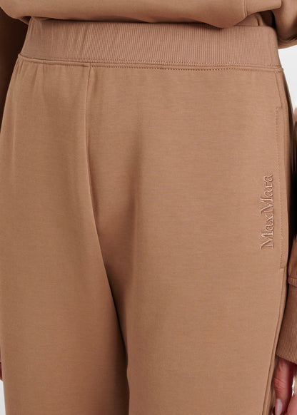 PANTALONE JOGGING IN JERSEY - VIOLINO