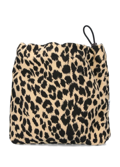 BORSA A SPALLA FUSTIAN LEOPARDATA - W5BB032D589