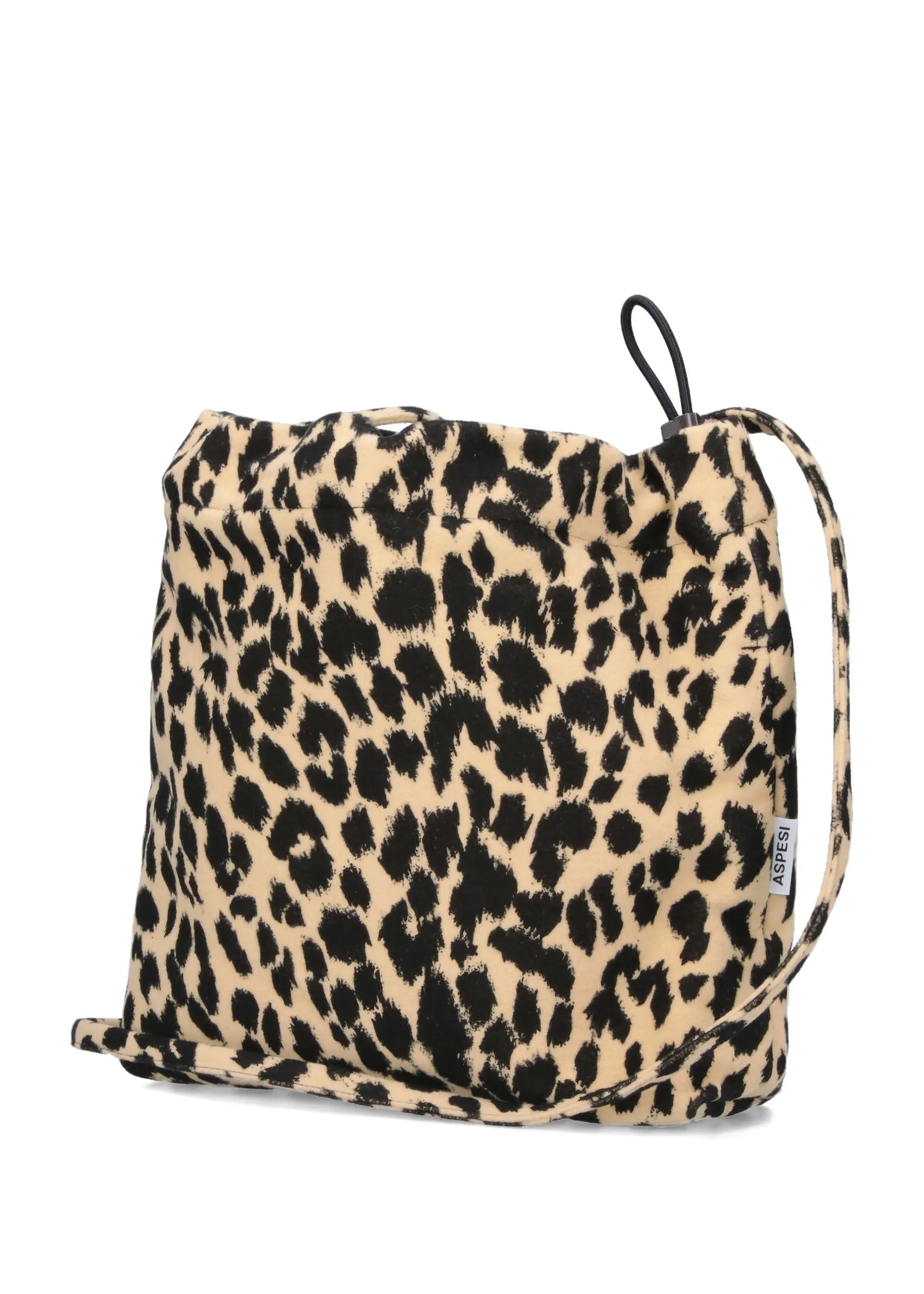 BORSA A SPALLA FUSTIAN LEOPARDATA - W5BB032D589