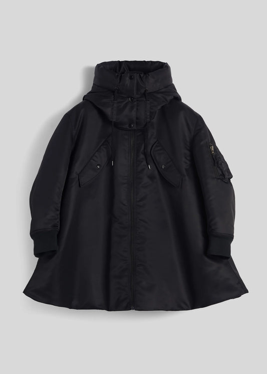 BOMBER IN RASO CON CAPPUCCIO - BOMBERONED536